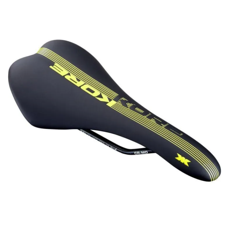 Șa pentru bicicletă KORE CONEX SADDLE BLK-YELLOW Super ofertă